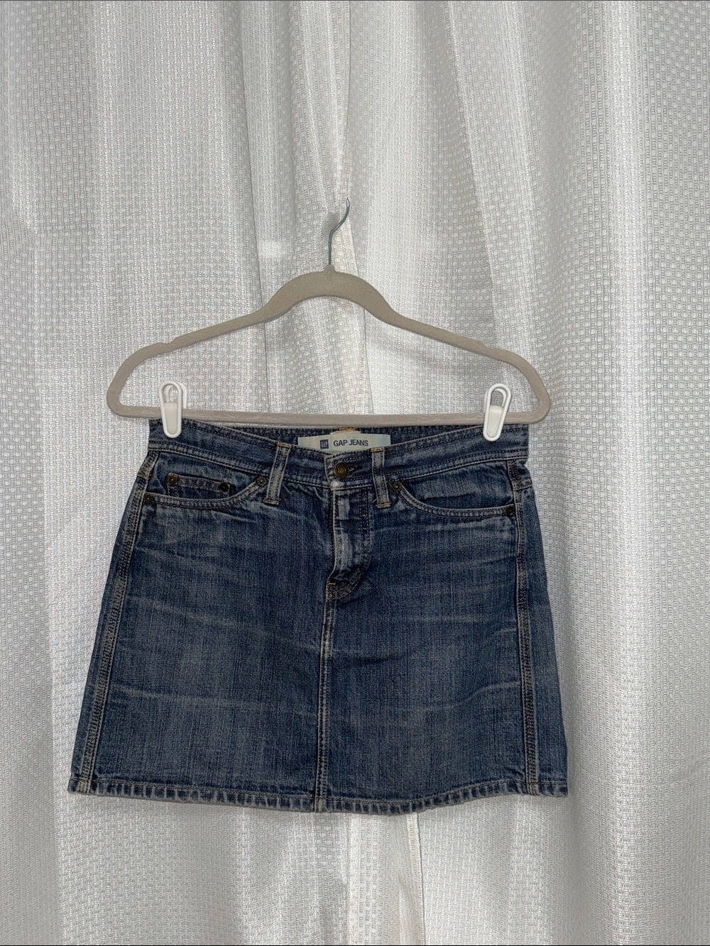 GAP Dark Blue Denim Mini Skirt
